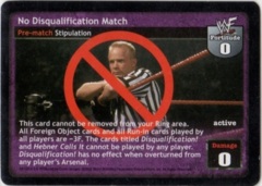 No Disqualification Match